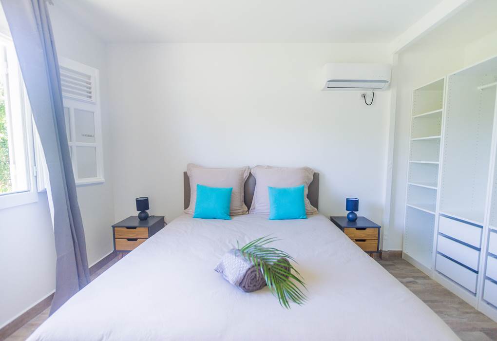 chambre lit double climatisée