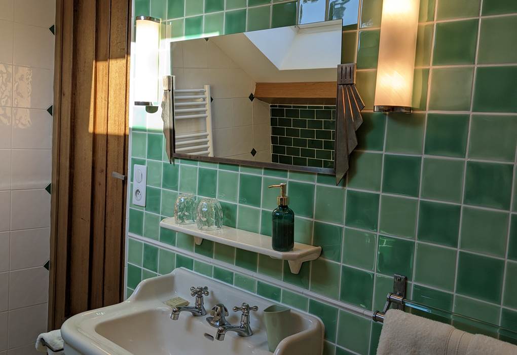 Salle de douche chambre Jade