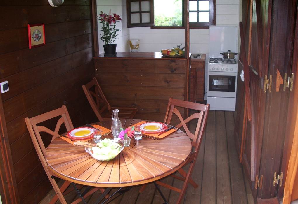 coin repas en terrasse