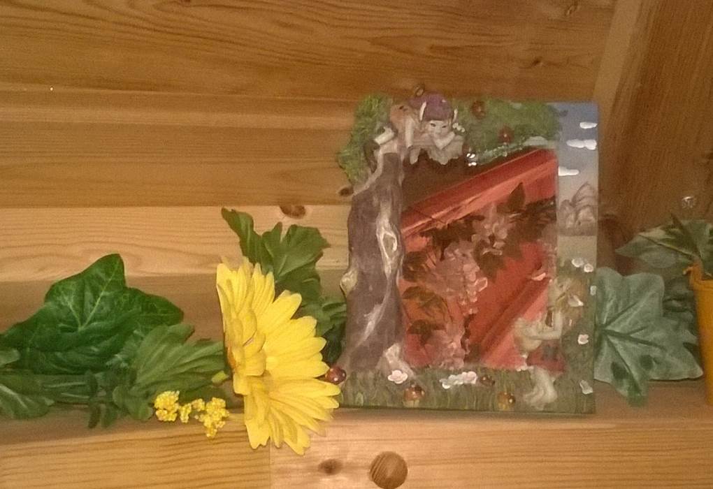 Cabane des elfes déco