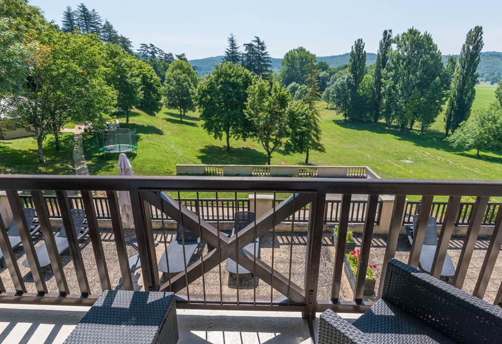 Junior suite et gîte de charme 35/36 chambre ou séjour vue parc