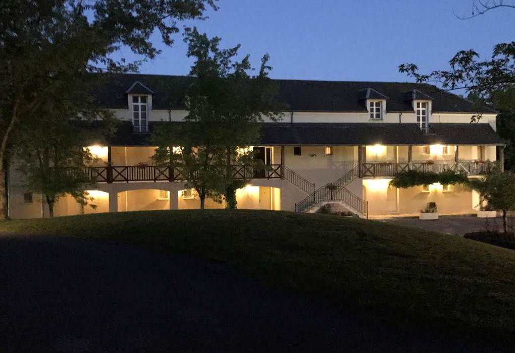 Façade Gentilhommière de nuit
