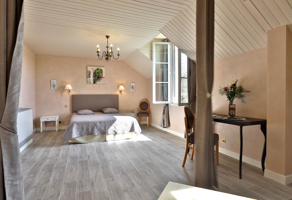 Gîte Privilège Gentilhommière 2e étage - chambre 40 - possibilité de 2 à 4 couchages