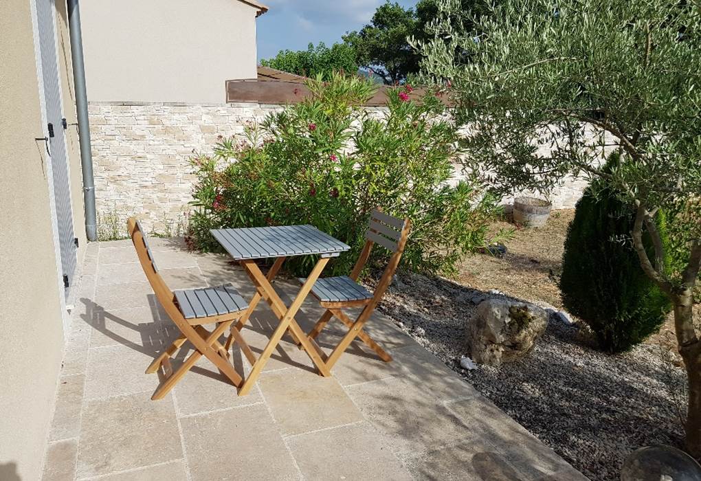 Terrasse du gîte 2 B