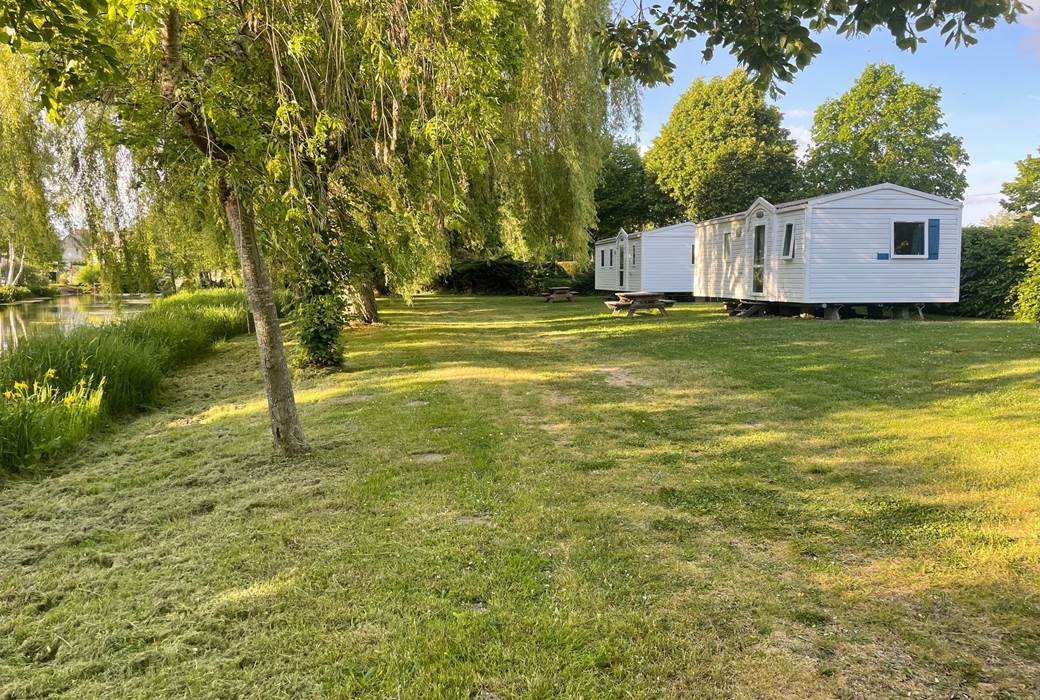 Camping la Voueize Gouzon - mobil home