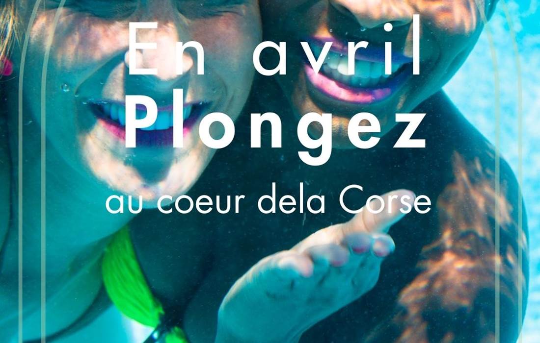 En avril on se baigne en Corse