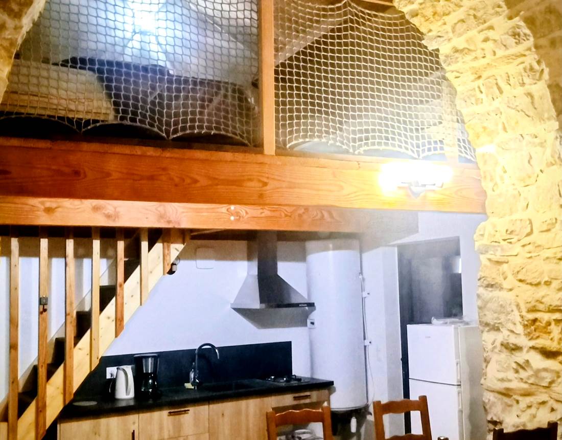 Sous la voûte du gîte 6 places