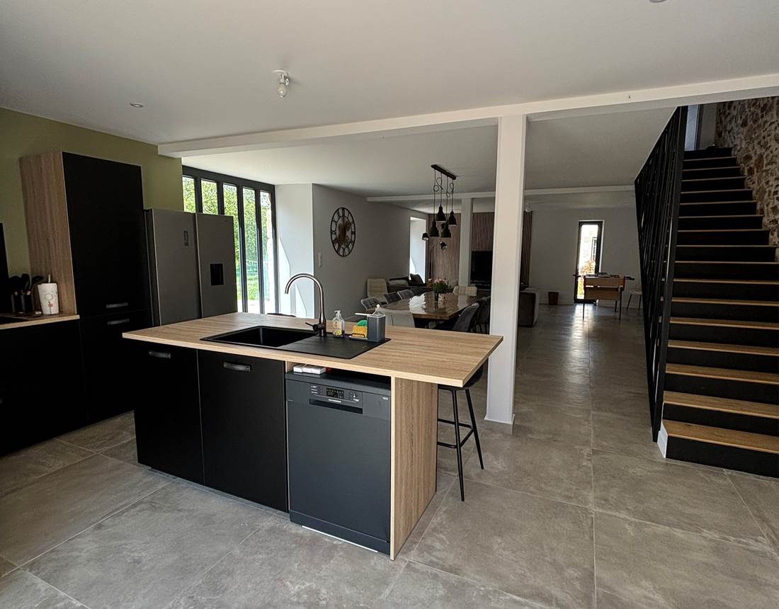 cuisine ilôt familiale petit déjeuner clos des hirondelles limousin