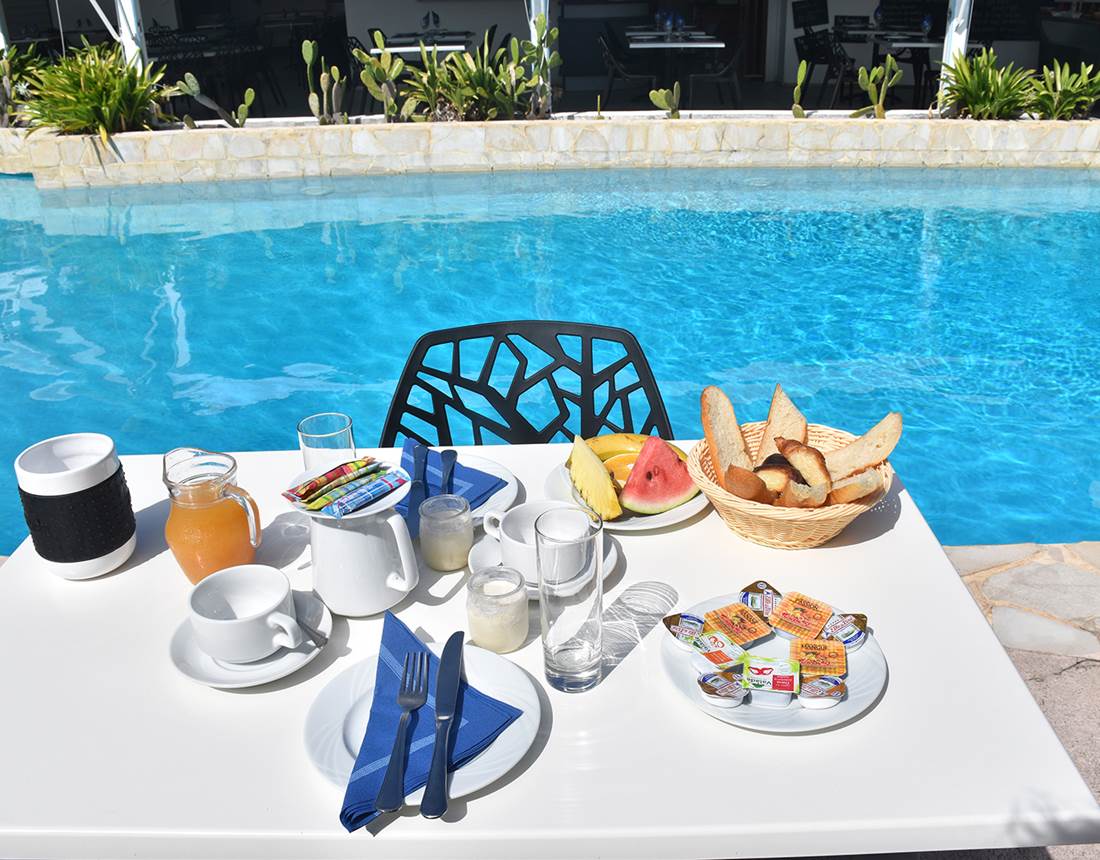 Petit déjeuner Hostellerie des chateaux