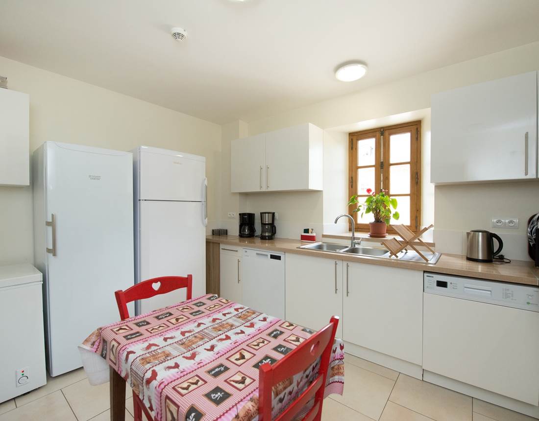 cuisine du gîte du pont