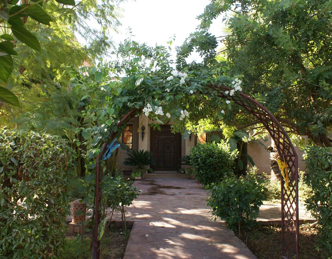 Entré de la Maison d'hôtes Aâlma d'Or à Marrakech