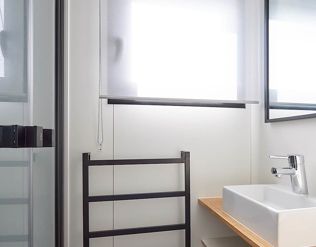 Salle d'eau - Lodge Boat L'Endroit