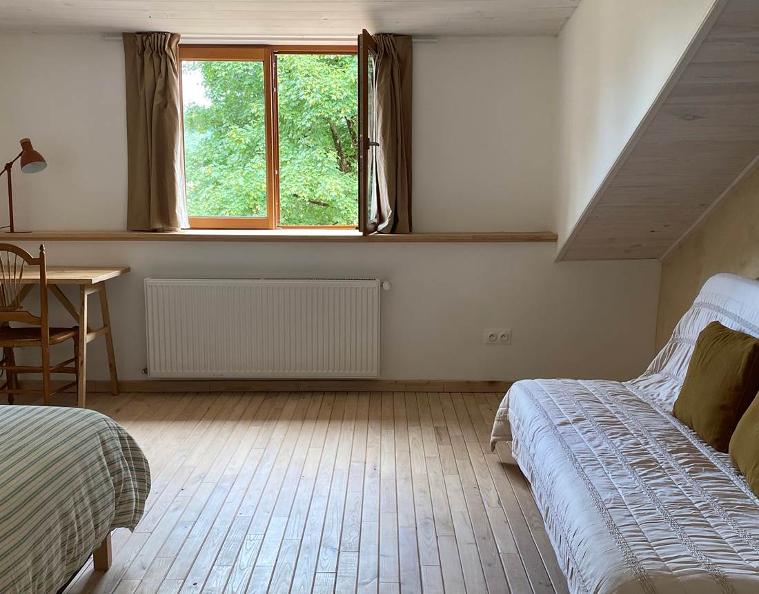 Gîte de la chevêche, chambre spacieuse