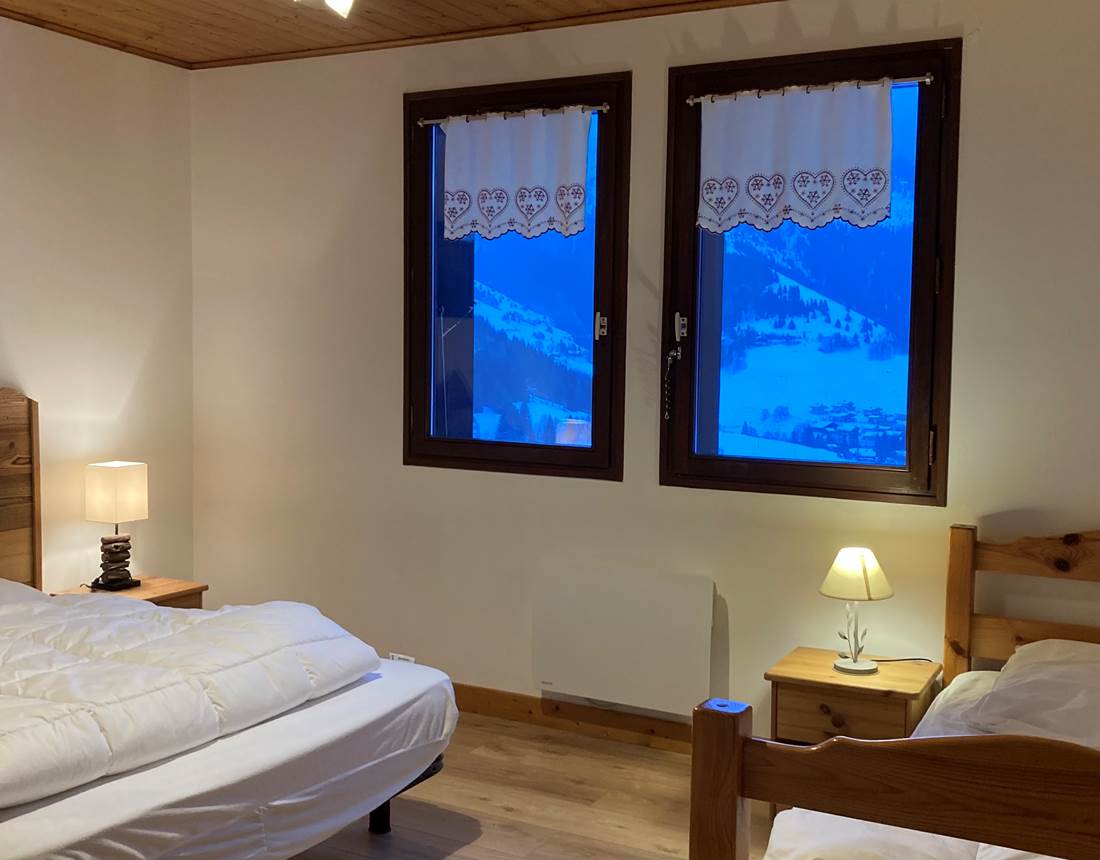 Chambre 3 1 lit double + 1 lit silmple