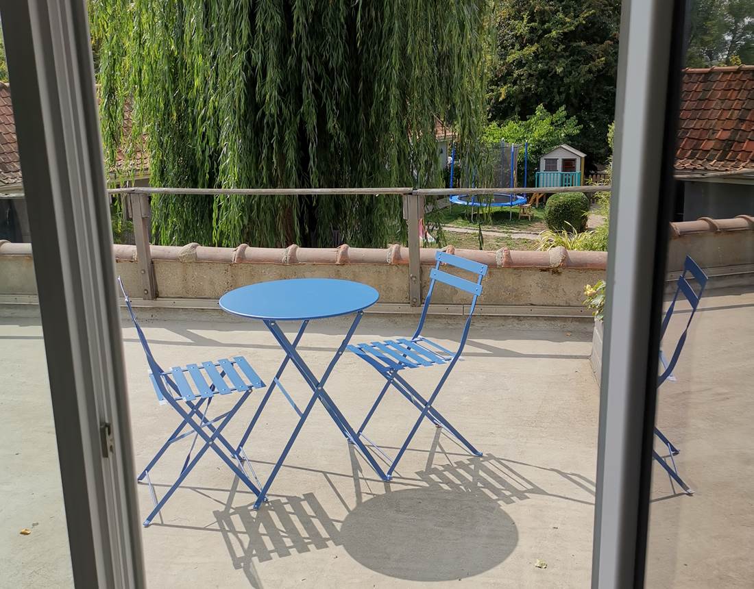 La terrasse privative