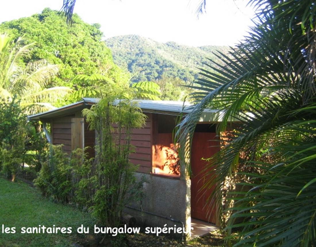 Sanitaires bungalow supérieur