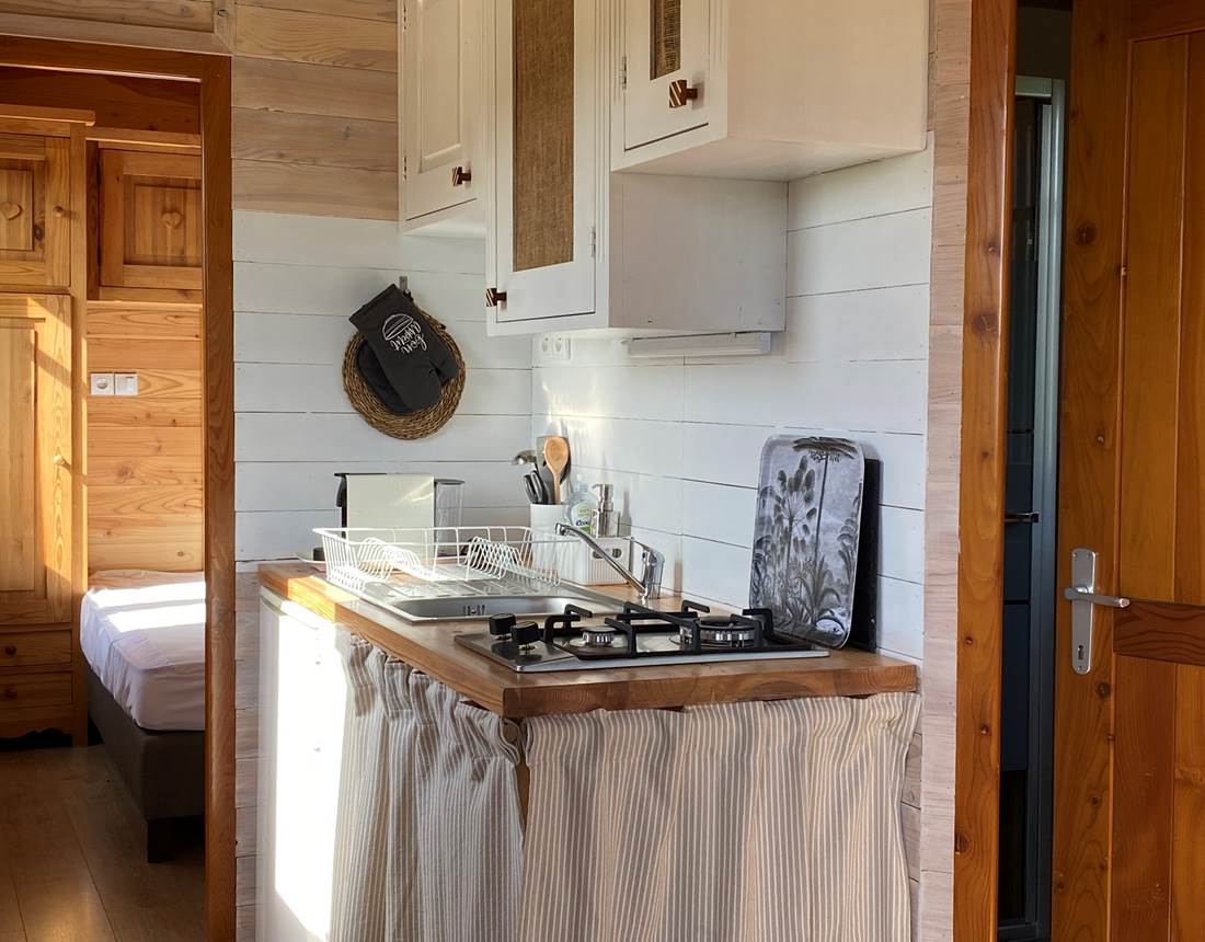 Les terres de la chouette, kitchenette