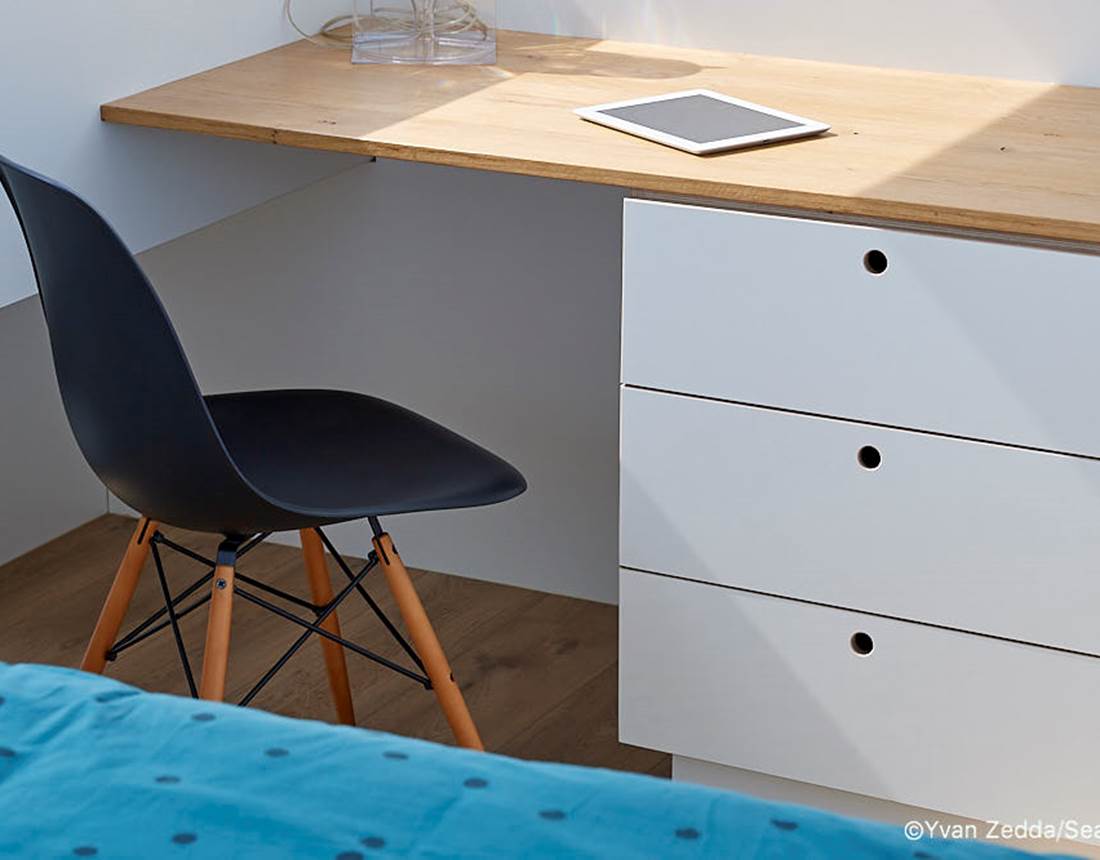 Coin bureau - Lodge Boat L'Endroit