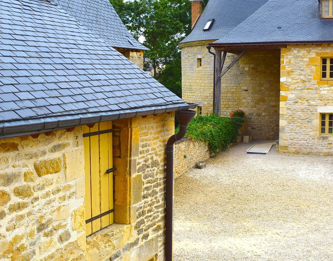 vue sur le Gîte du Pont