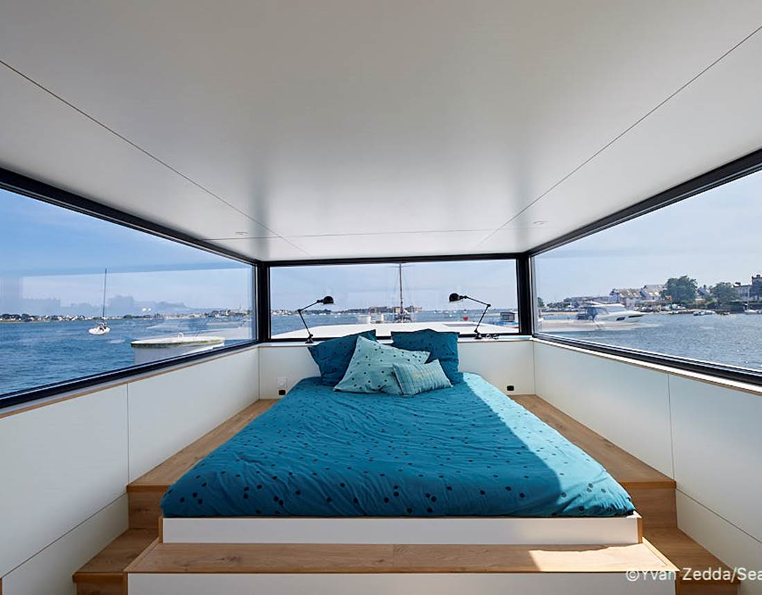 chambre parentale - Lodge Boat L'Endroit