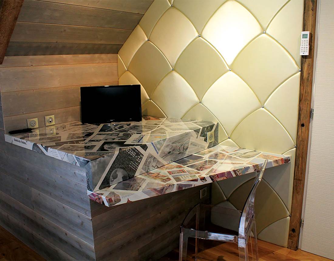 Chambre Carré blanc