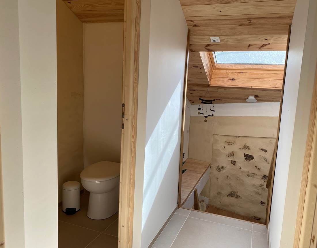 Gîte de la chevêche, WC séparé