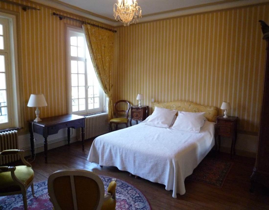 Château de Behen chambre Citrine