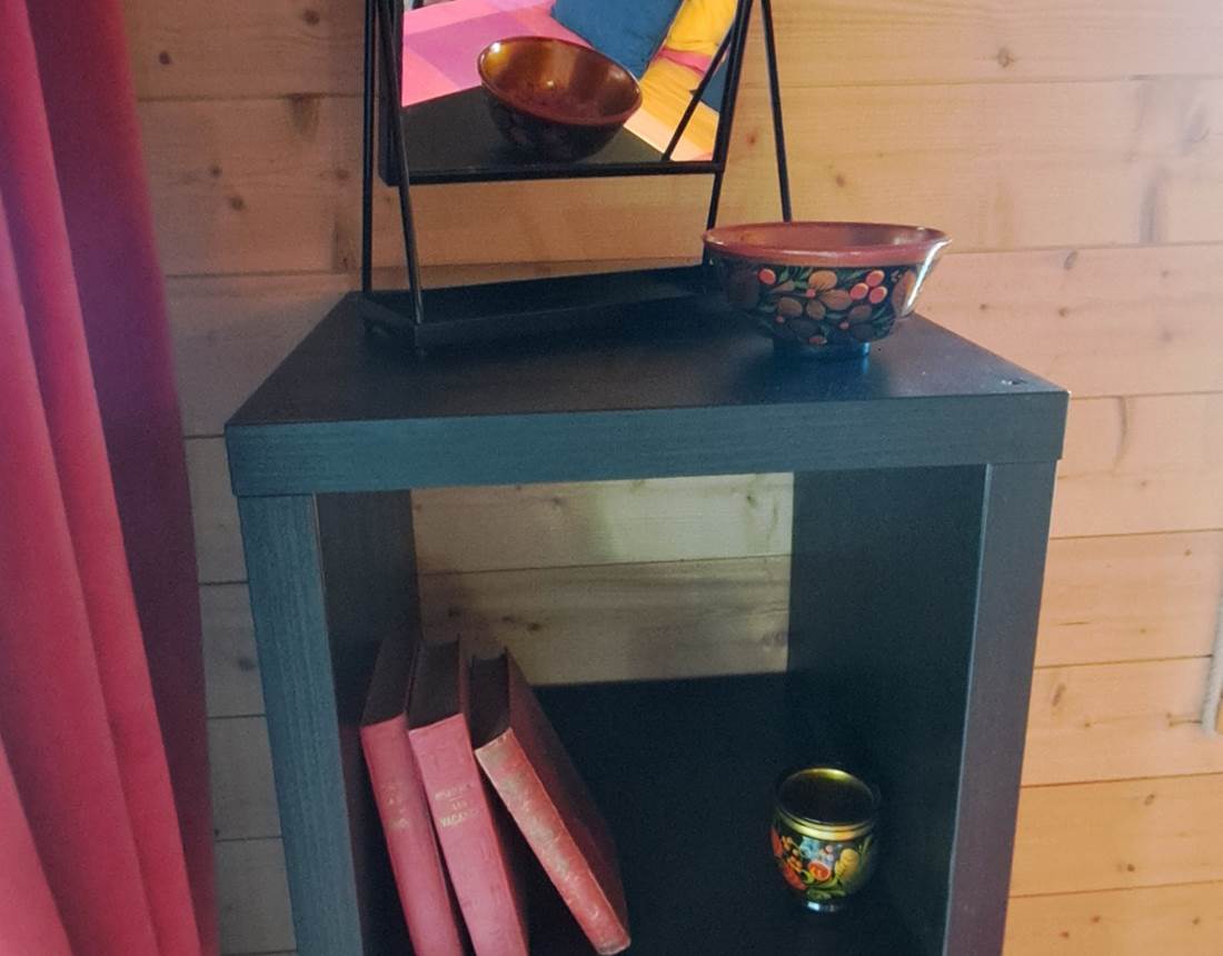 Chambre rouge Grande Cabane INYAQAB