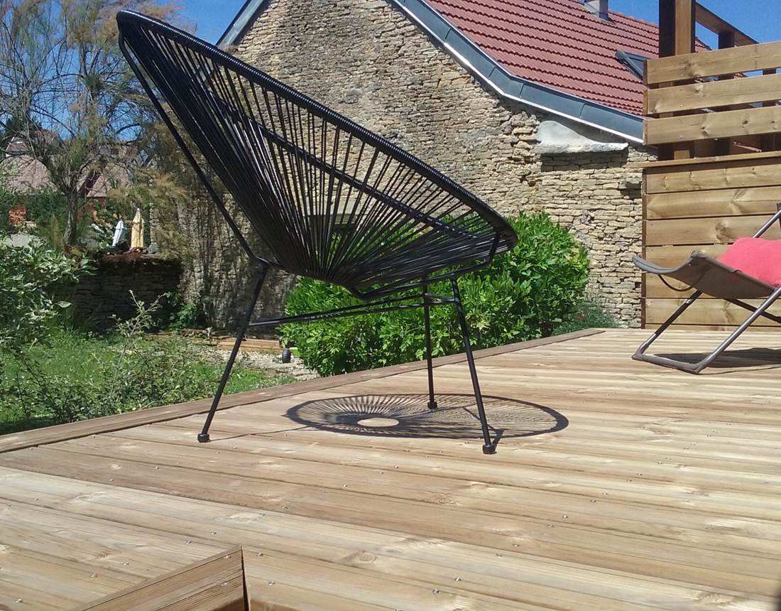 terrasse en bois chambre pommard