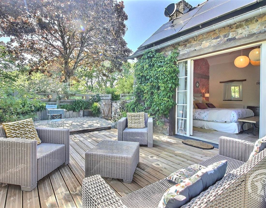 Kergroaz Maner Paimpol Bréhat Terrasse Le Cottage