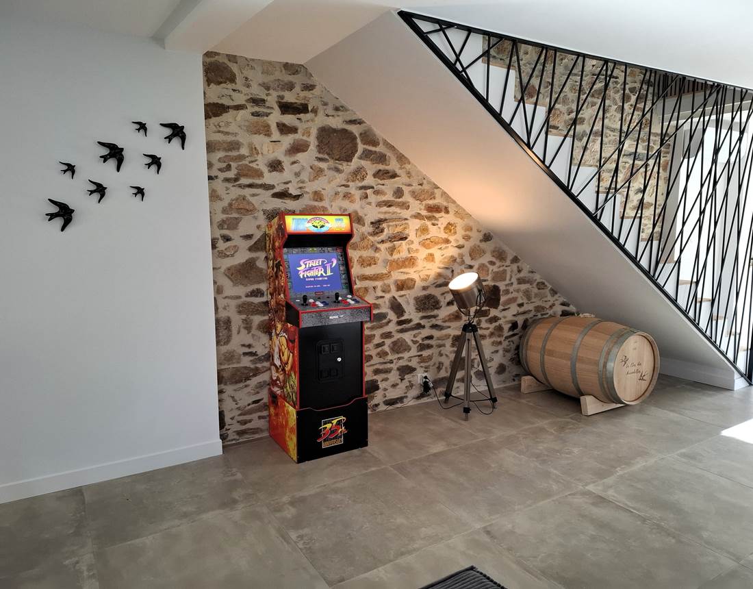 borne d'arcade pour s'amuser clos des hirondelles limousin