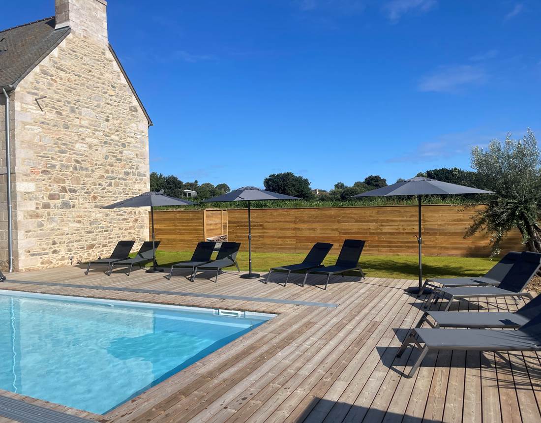 Espace piscine commun