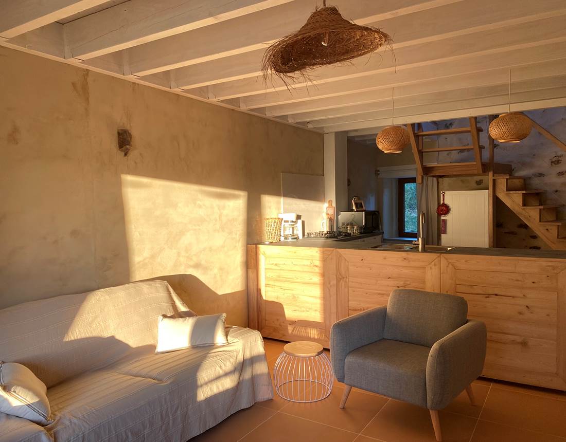 Gîte de la chevêche, séjour confortable