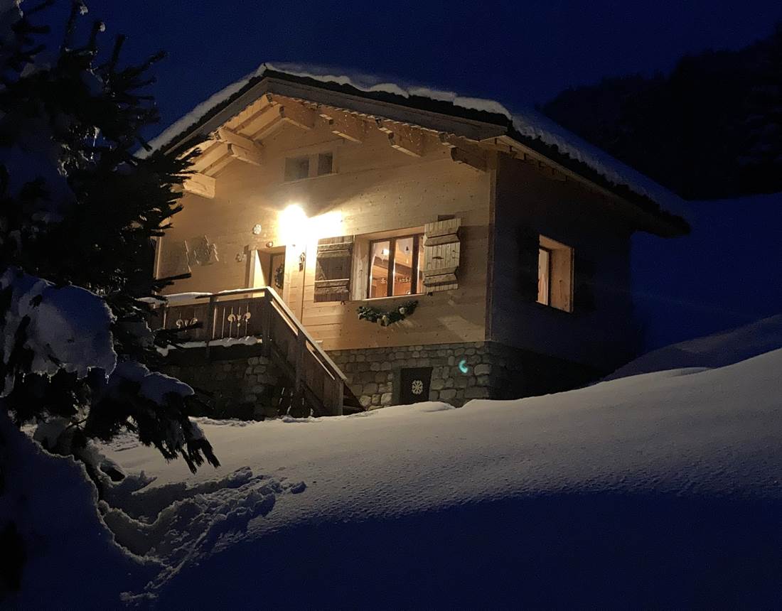 Chalet de nuit