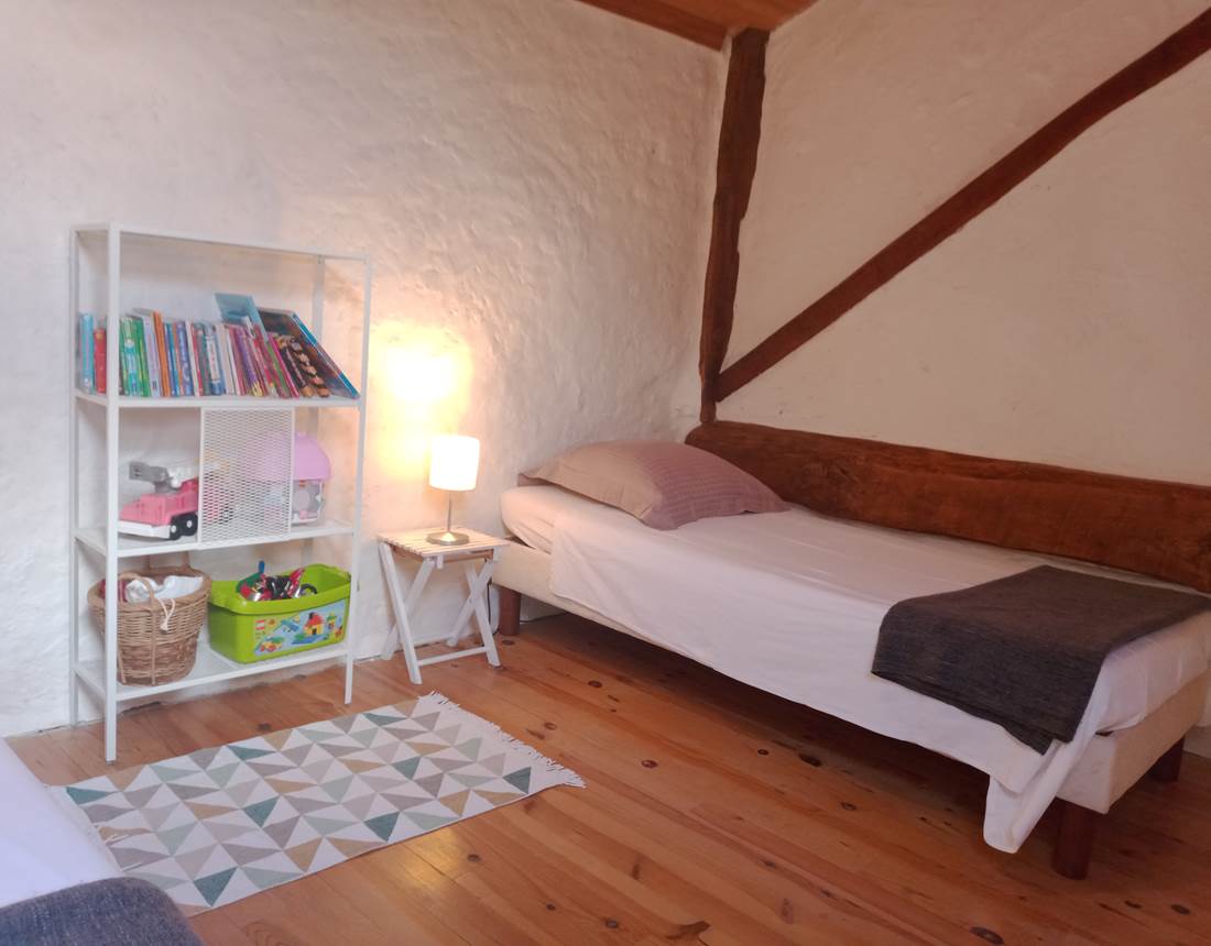 2 lits enfants en mezzanine