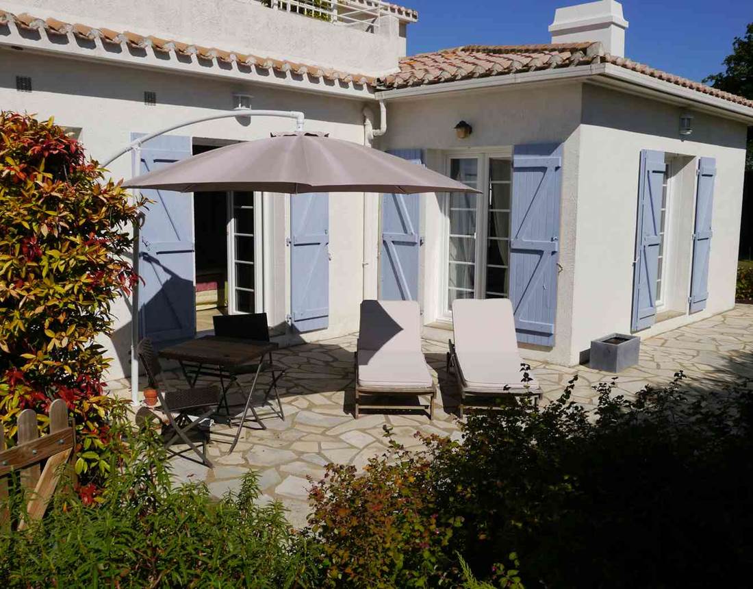 Terrasse privative La Source