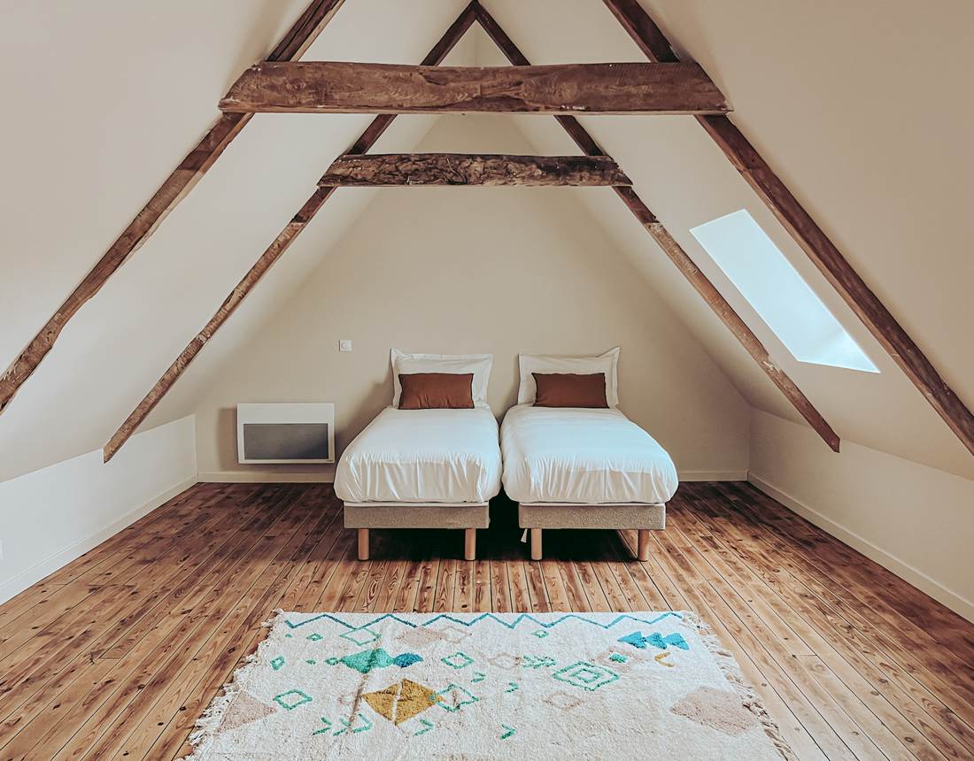 Chambre au dernier étage