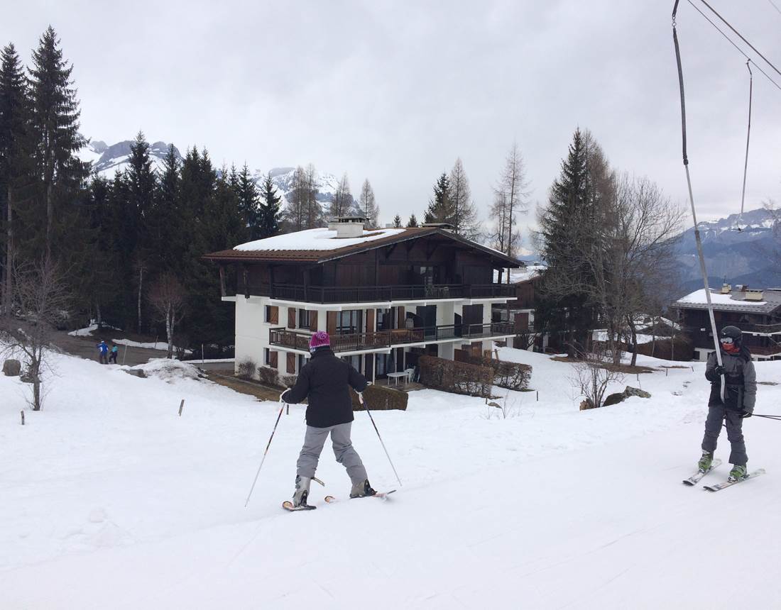 Retour skis aux pieds