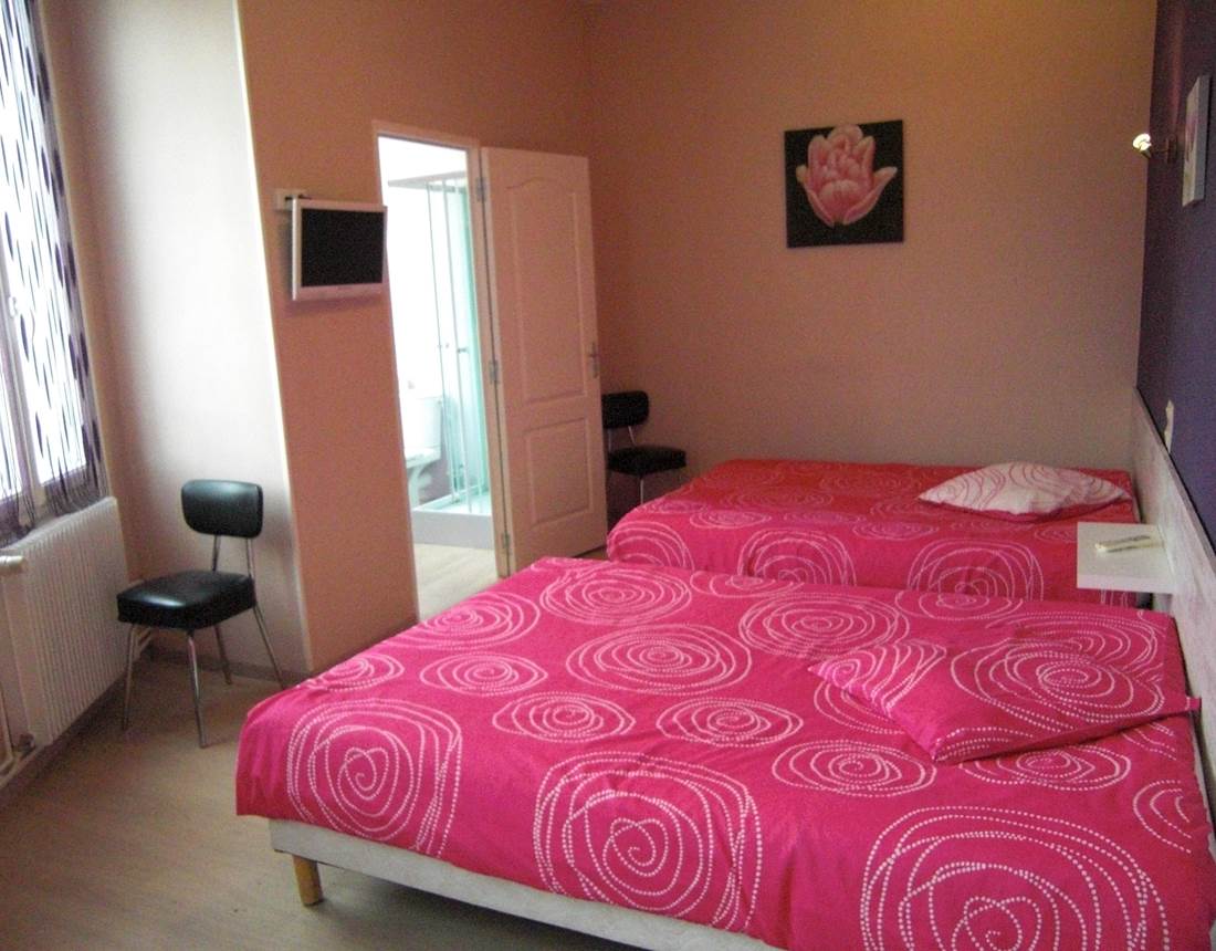 Chambre lits jumeaux