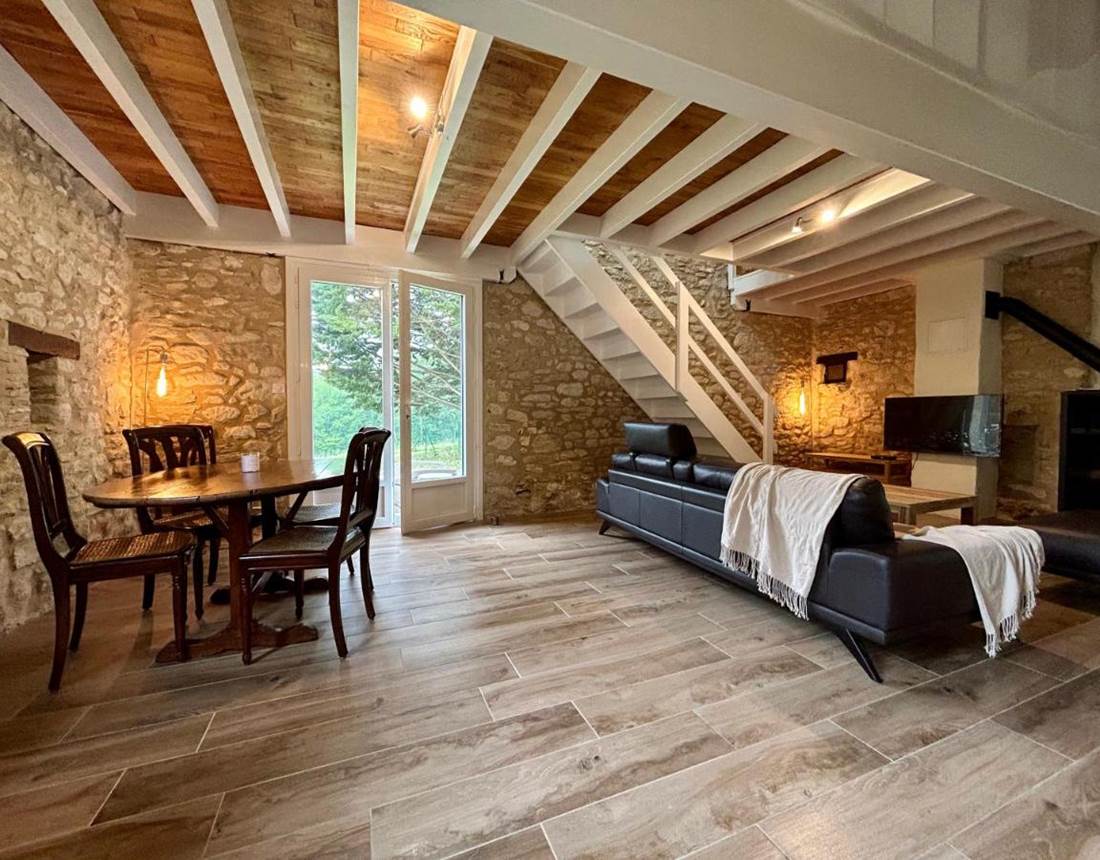 GITE DE LA RASTELLE - Pièce de vie