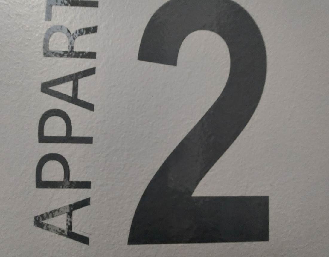 Studio 2, signalétique 2ème étage