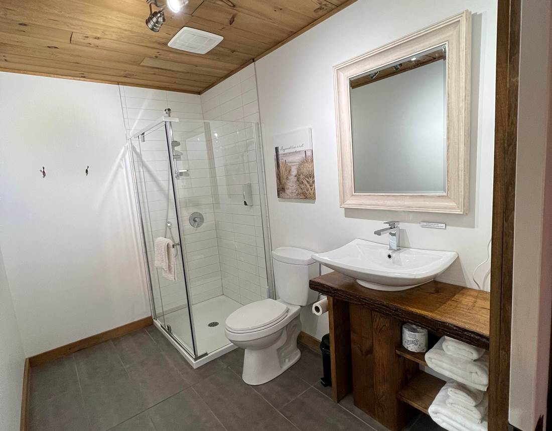 Salle de bain Chouette avec Vue