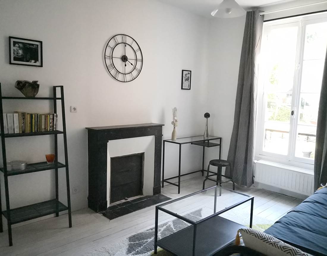 Maison Courbarien - suite "Onyx"   salon