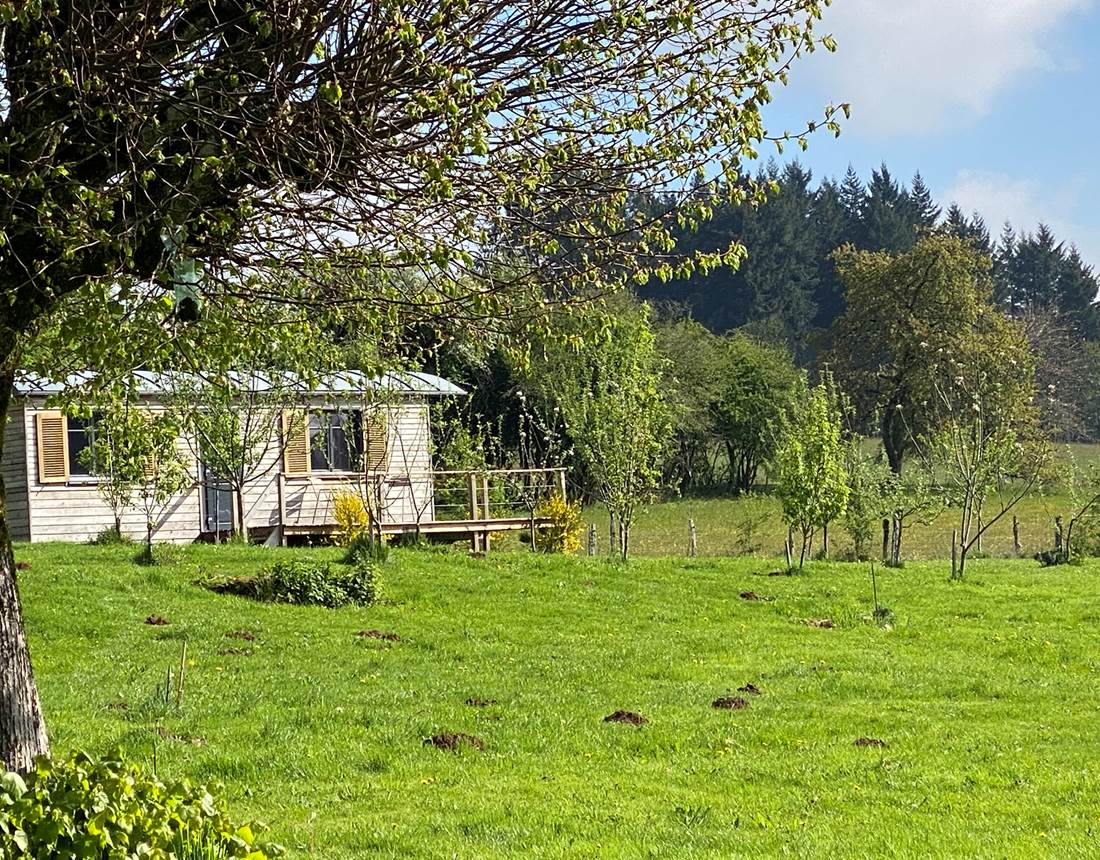 Les terres de la chouette, roulotte du verger