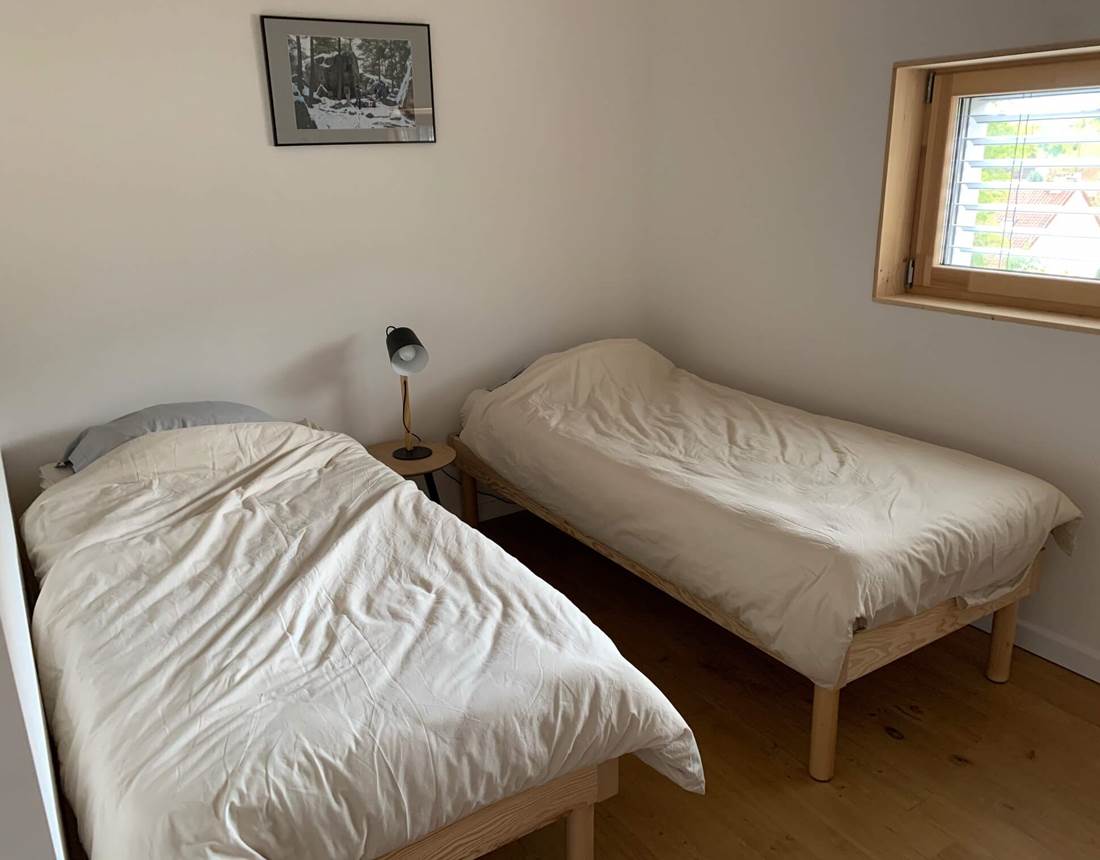 Cuvier chambre avec 2 lits simples