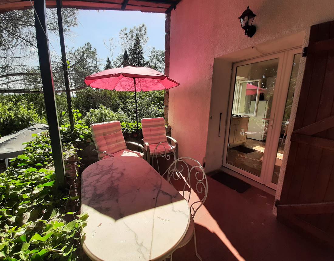 terrasse privée Tourterelle