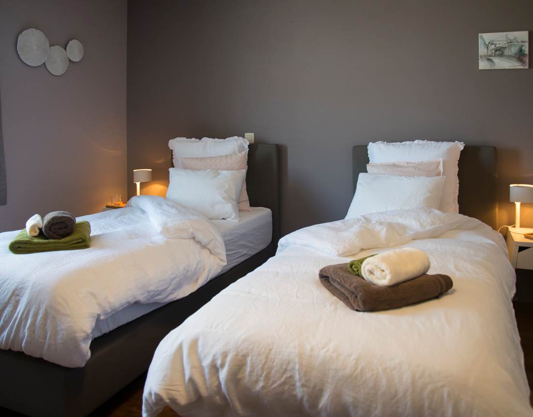 Chambre avec lits modulables ©B. Ruyssen