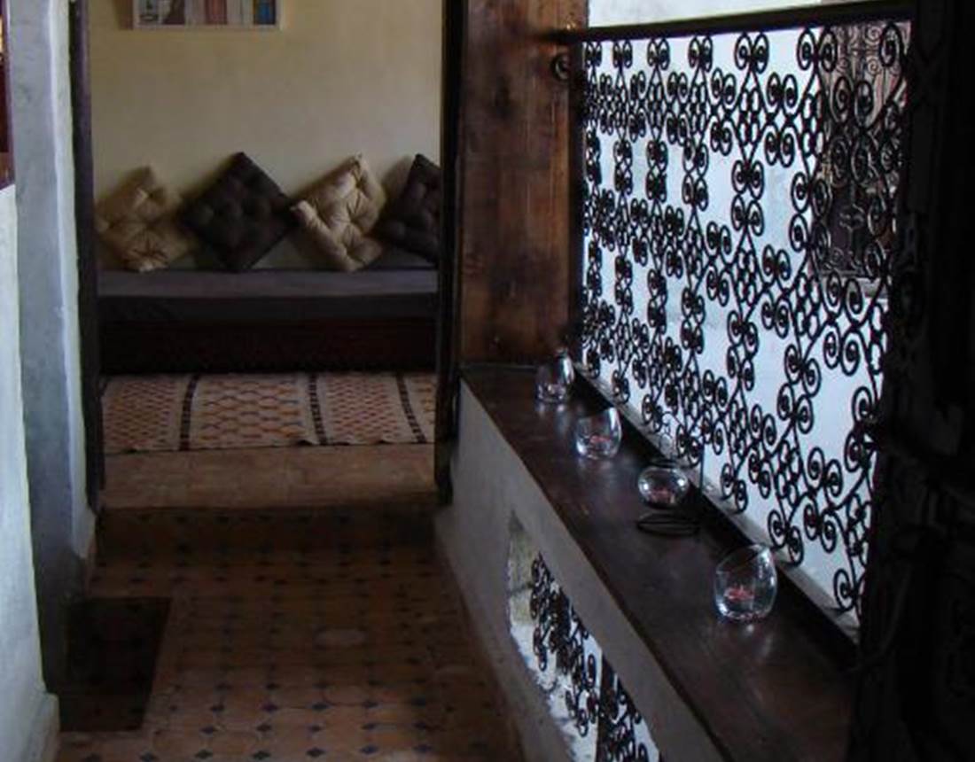 le couloir vers la cuisine