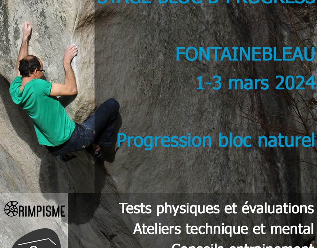 Stage bloc mars 24 Grimpisme Bloasis
