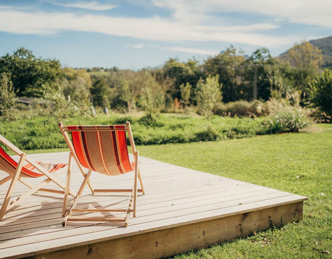 Détente sur la terrasse